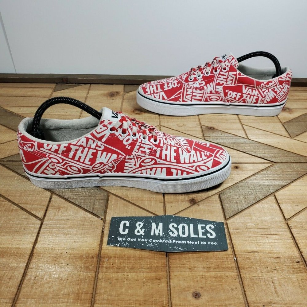 Vans  Doheny Racing Red White Off The Wall - Picture 7 of 9